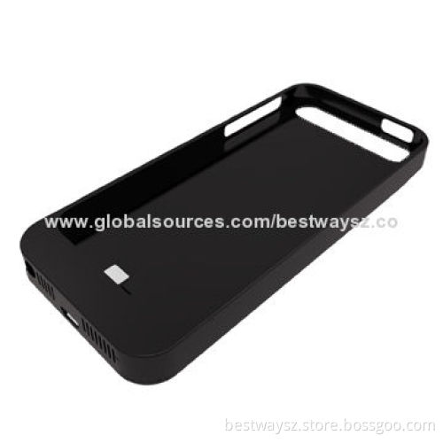 Power case for iPhone 5, MFI certified, 5s compatible, 2000mAh battery